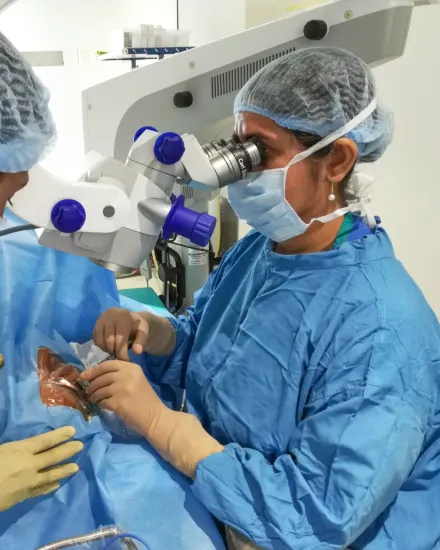 Dr. Shetal Mahendrasinh Raj, cataract and IOL surgeon